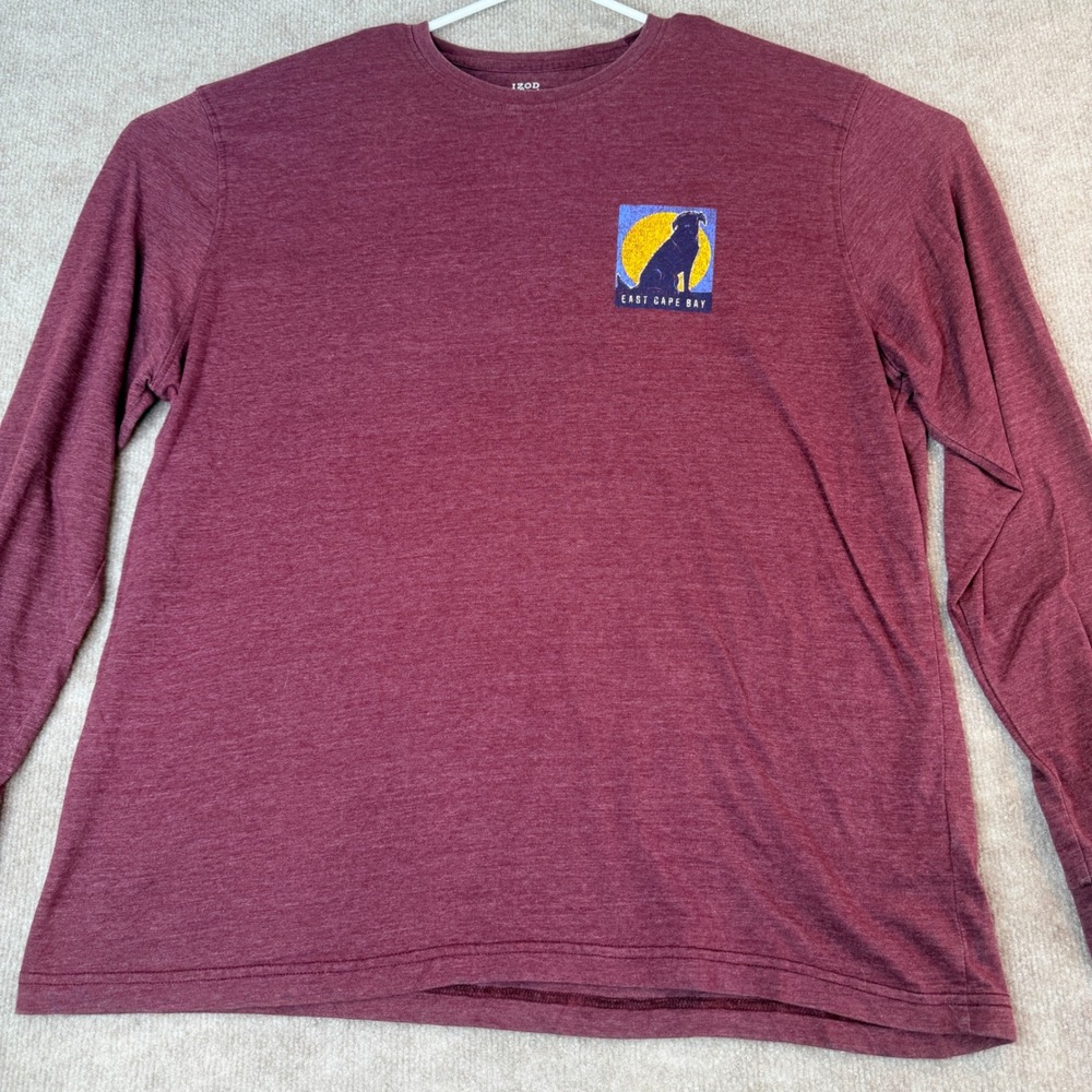 IZOD Saltwater Mens XXL Long Sleeve T-Shirt Lot of 3 - Picture 2 of 16